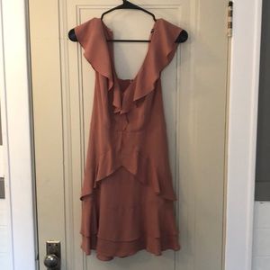 Express dress. Blush.